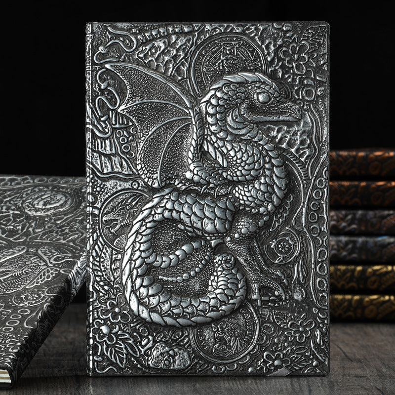 Flying Dragon Embossed Notepad
