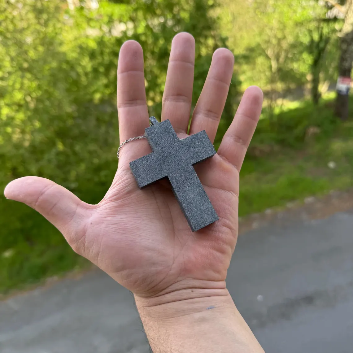 Thanos 230 Cross Necklace