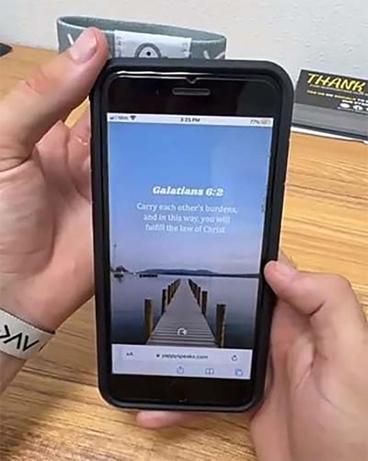 🔥LAST DAY 49% OFF - NFC-Enabled Scripture Bracelet – Faith on Your Wrist