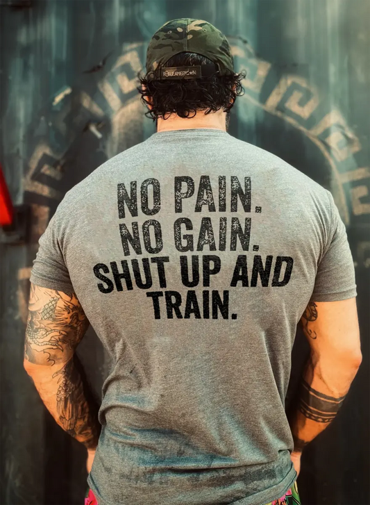 No pain,no gain Print Men's T-shirt