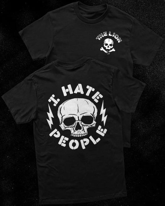 I hate people Print Men's T-shirt