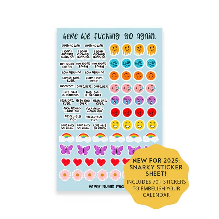 🔥LAST DAY 49% OFF - HERE WE FUCKING GO AGAIN 2025 CALENDAR