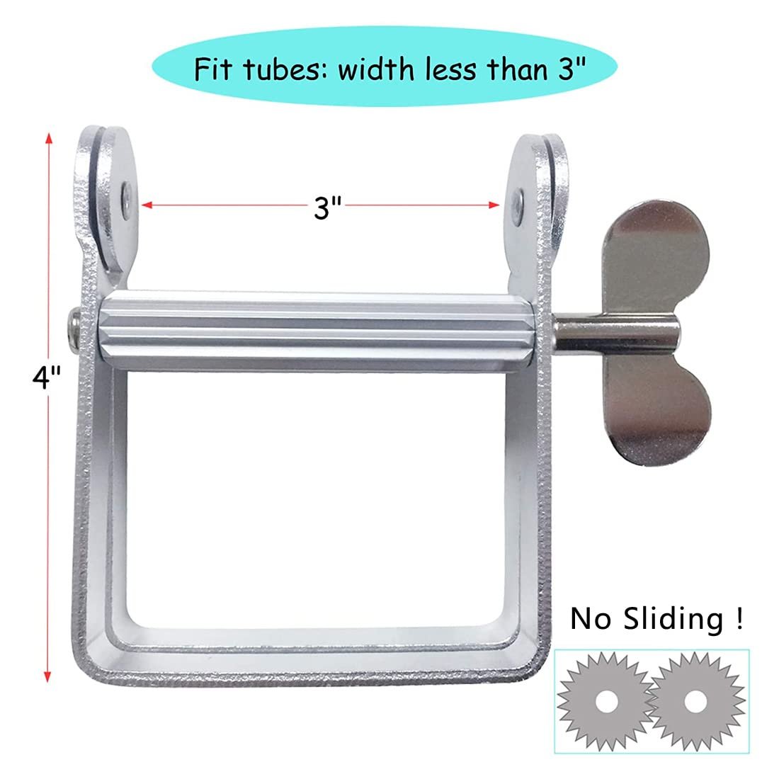 Aluminum Alloy Toothpaste Squeezer