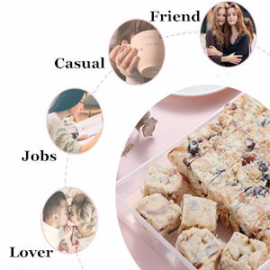 5-piece Snowflake Crispy Non stick Shaped Cooling Mold 112 Grid Active Bottom Beef Candy Handmade DIY Set