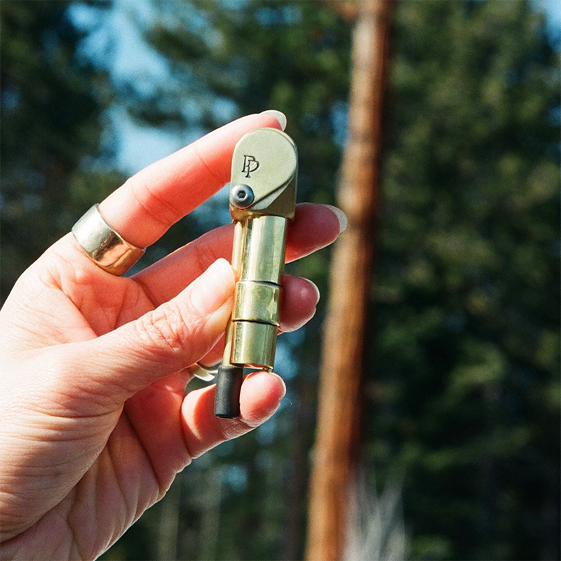 LAST DAY - 50% OFF - Original Brass Portable Proto Tool All-in-One w/Poker and Storage Tube