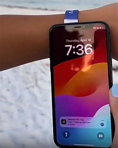 🔥LAST DAY 49% OFF - NFC-Enabled Scripture Bracelet – Faith on Your Wrist