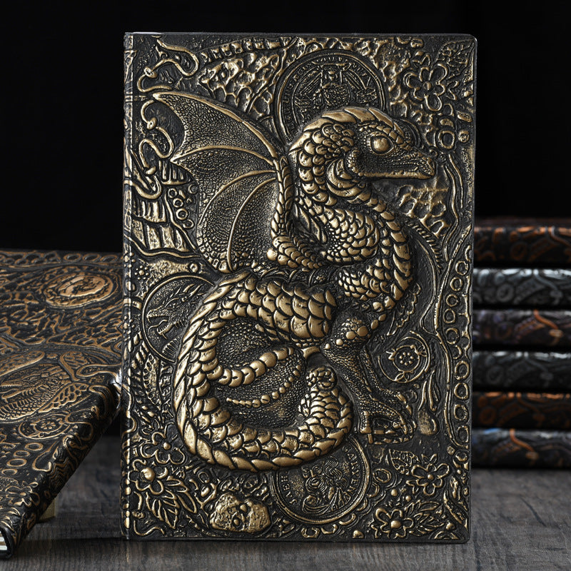 Flying Dragon Embossed Notepad