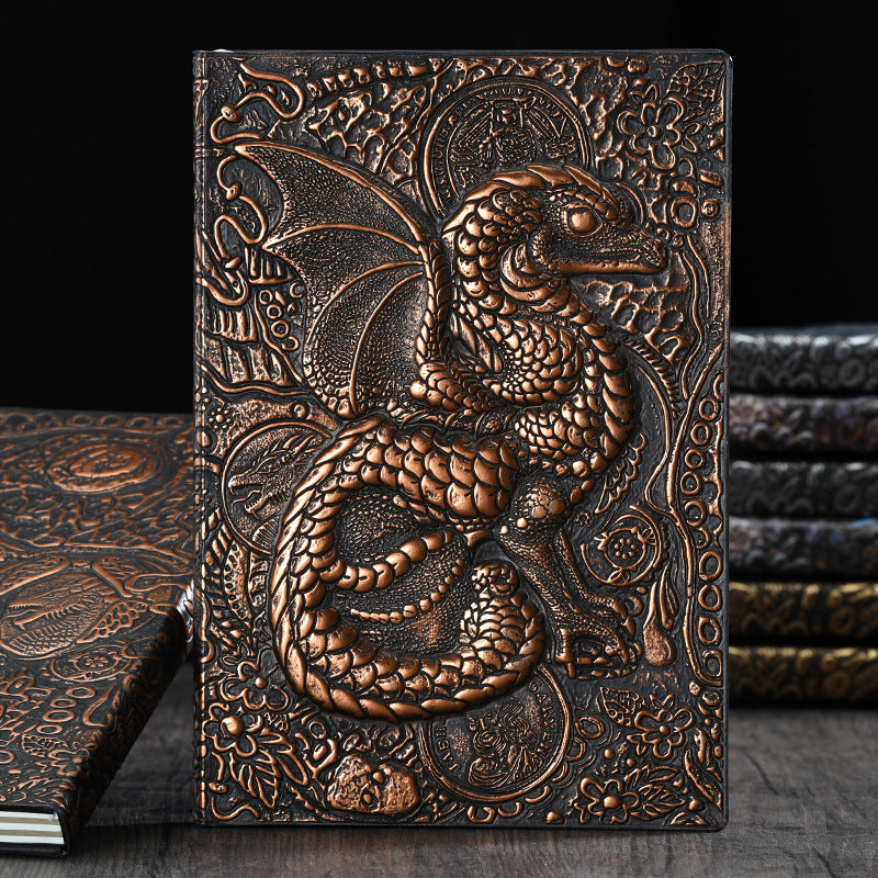 Flying Dragon Embossed Notepad