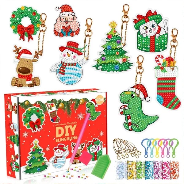 🎄Start preparing for your Christmas -🎅Christmas Painting Sticker Kit