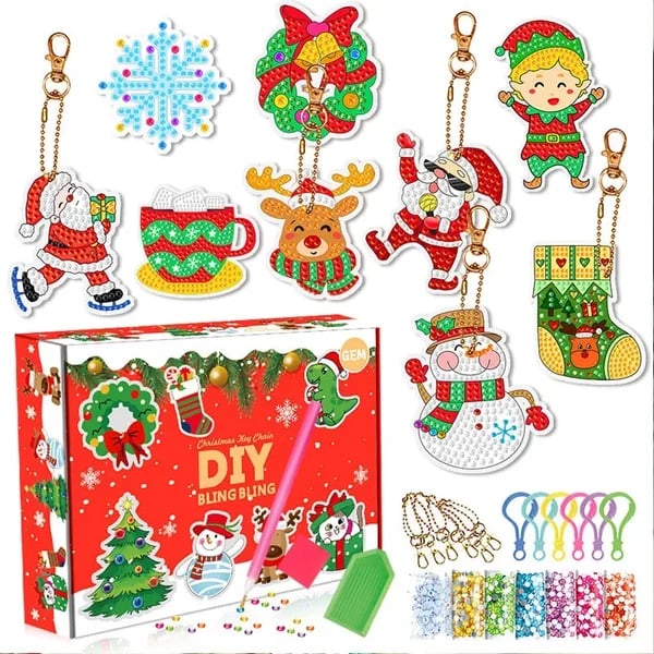 🎄Start preparing for your Christmas -🎅Christmas Painting Sticker Kit