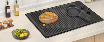 🔥500°F/220°C Heat-Resistant Silicone Stove Cover Mat & Utensils