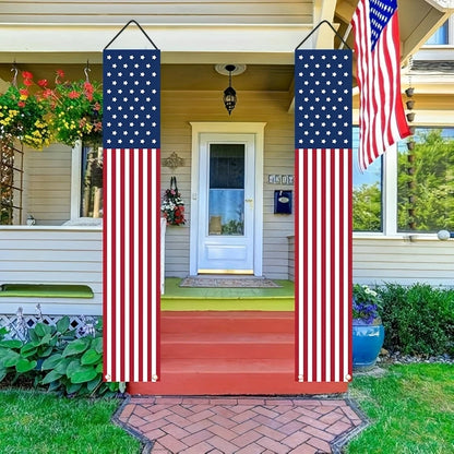🎖Patriotic Porch Banners: Celebrate Freedom, Honor, & Faith