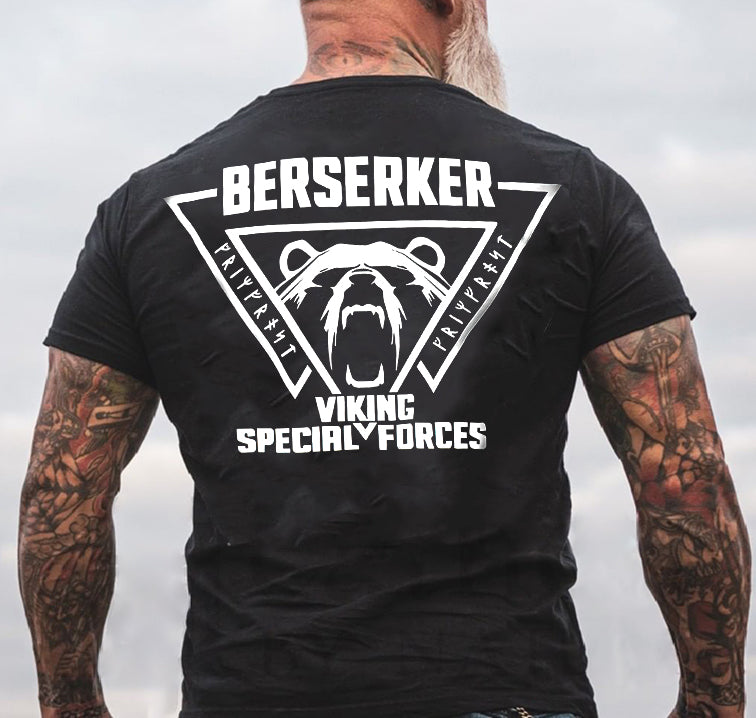 Viking Soecial Forces Printed Men's T-shirt