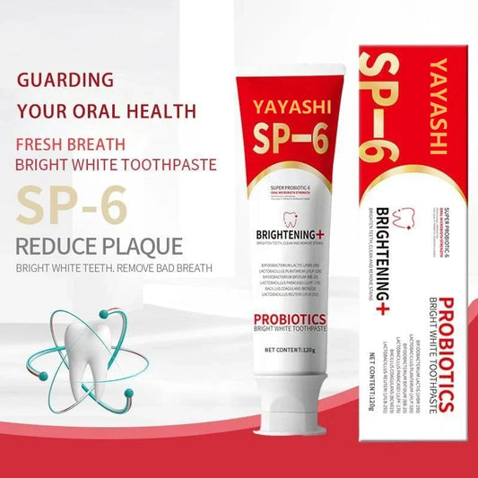 🔥2025HOT SALE🔥YAYASHI SP-6 Probiotic Whitening Toothpaste