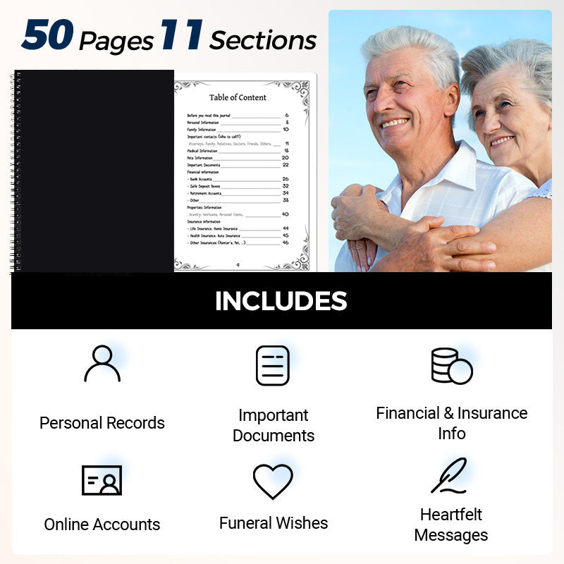 🔥Only $12.99 Last Day Promotion!🎁End of Life Planner