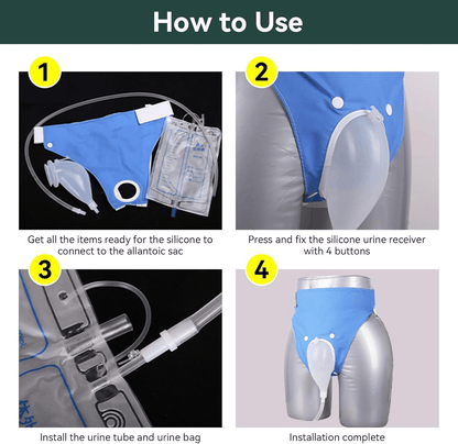 (🌲EARLY CHRISTMAS SALE - 49% OFF) Medical grade portable reusable urine drainage bag
