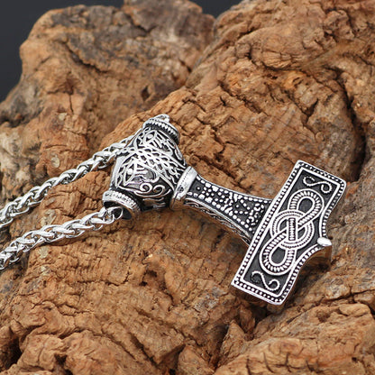 Viking Vintage Odin's Hammer Necklace