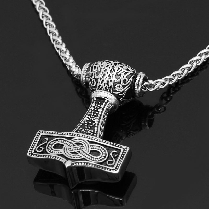 Viking Vintage Odin's Hammer Necklace