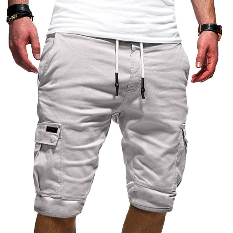 Simple Casual Loose Loose Strap Men's Casual Shorts