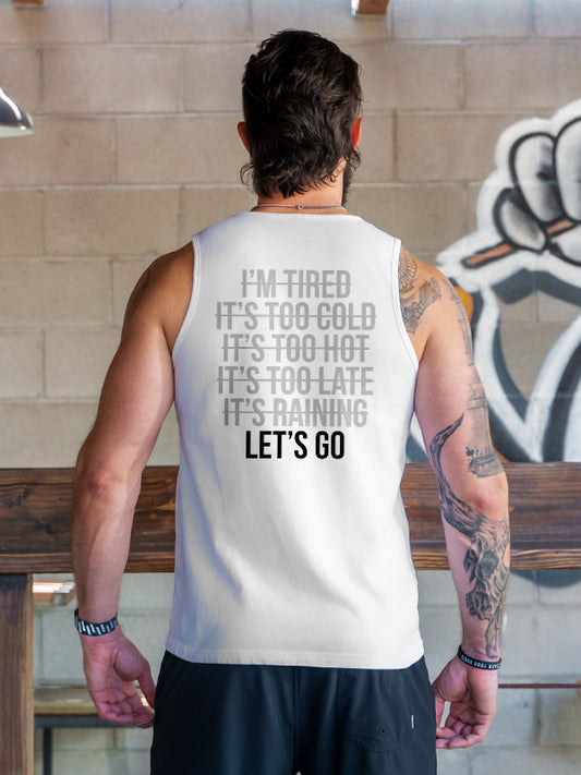 Let's Go Printed Vest