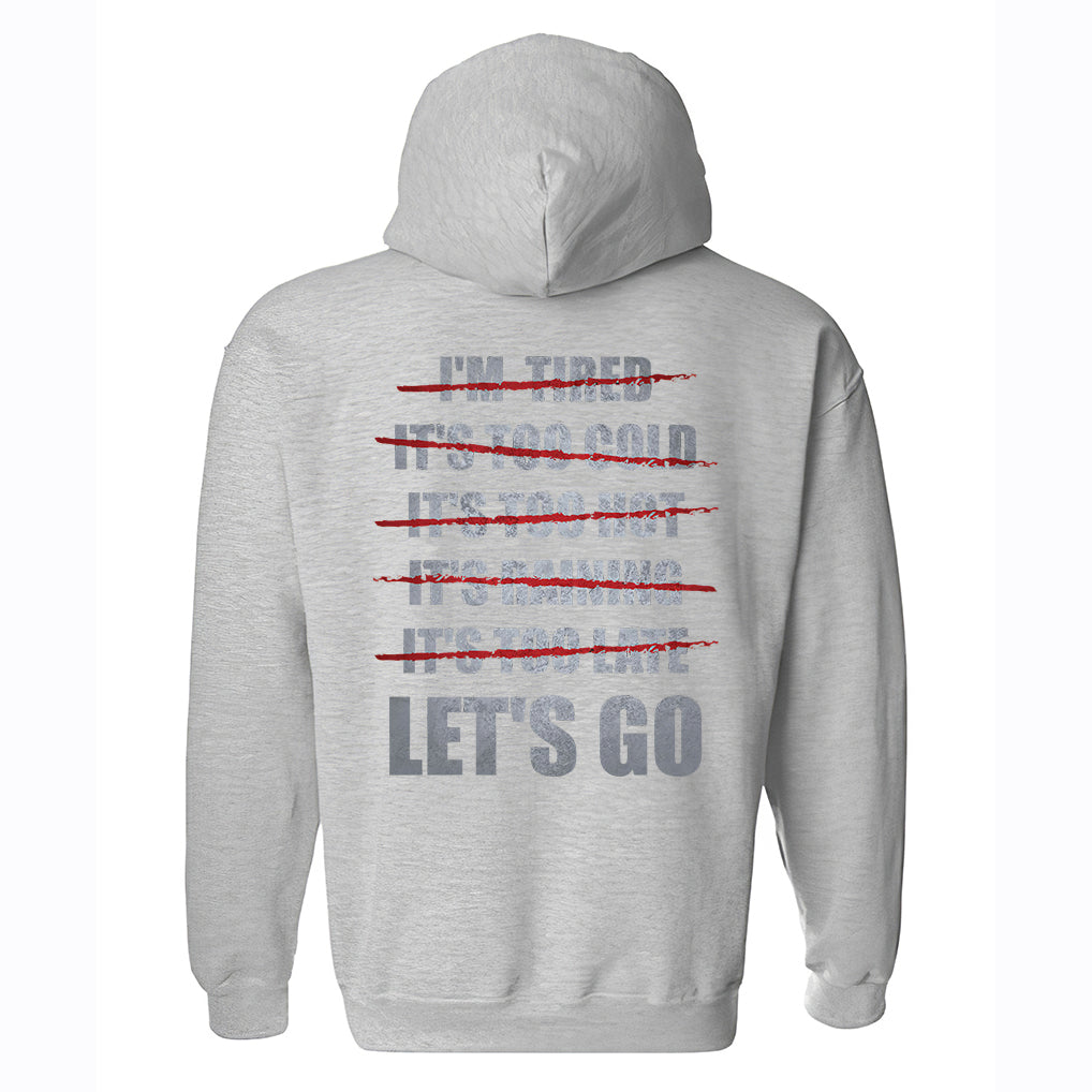 Let's Go Printed Men's Hoodie