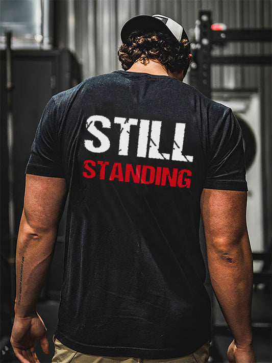 Still Standing Printed Men's T-shirt