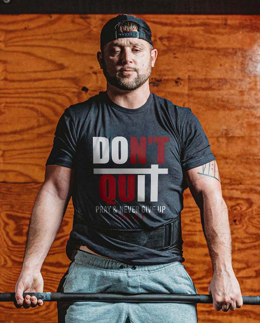 Don't Quit Printed Men's T-shirt