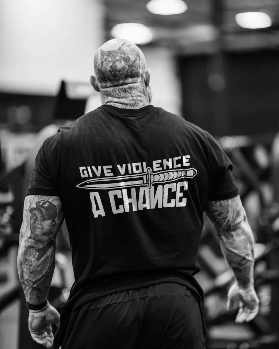 Give violence a chance  Print Men's T-shirt