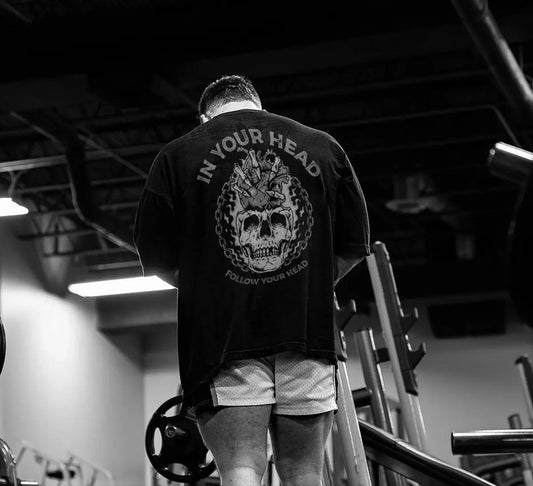 In your head Follow your head Print Men's T-shirt