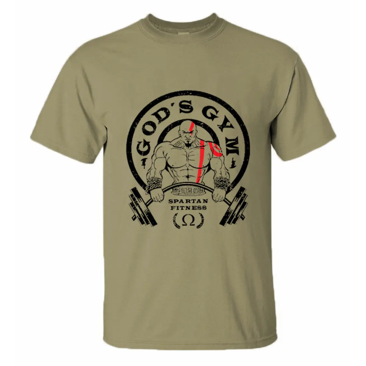 God's Gym Printed Men's T-shirt