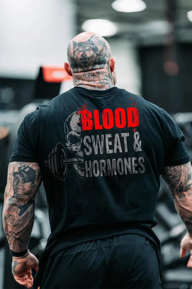 Blood Sweat&Hormones Printed Casual Men's T-shirt