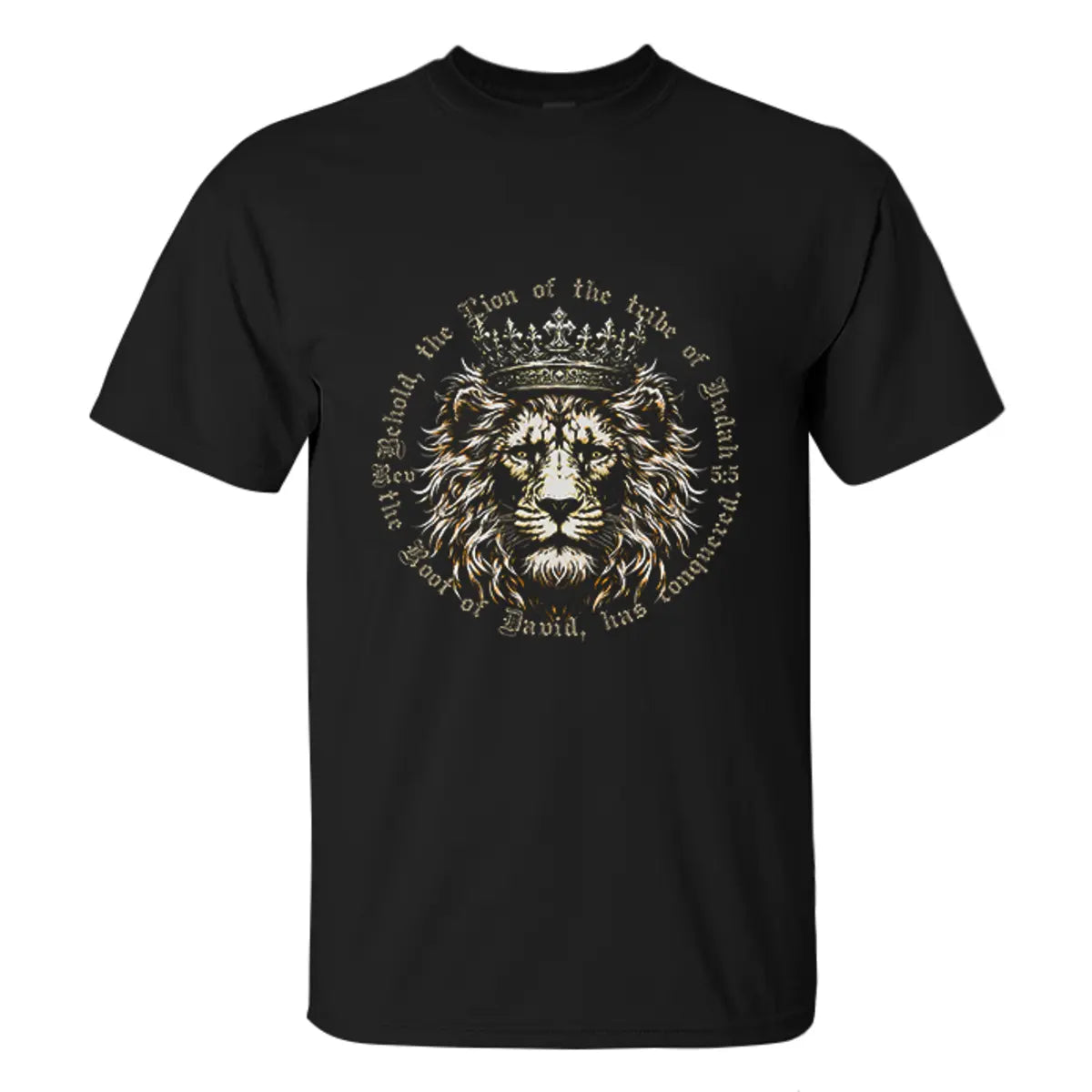 Lion of Judah Printed Men's T-shirt