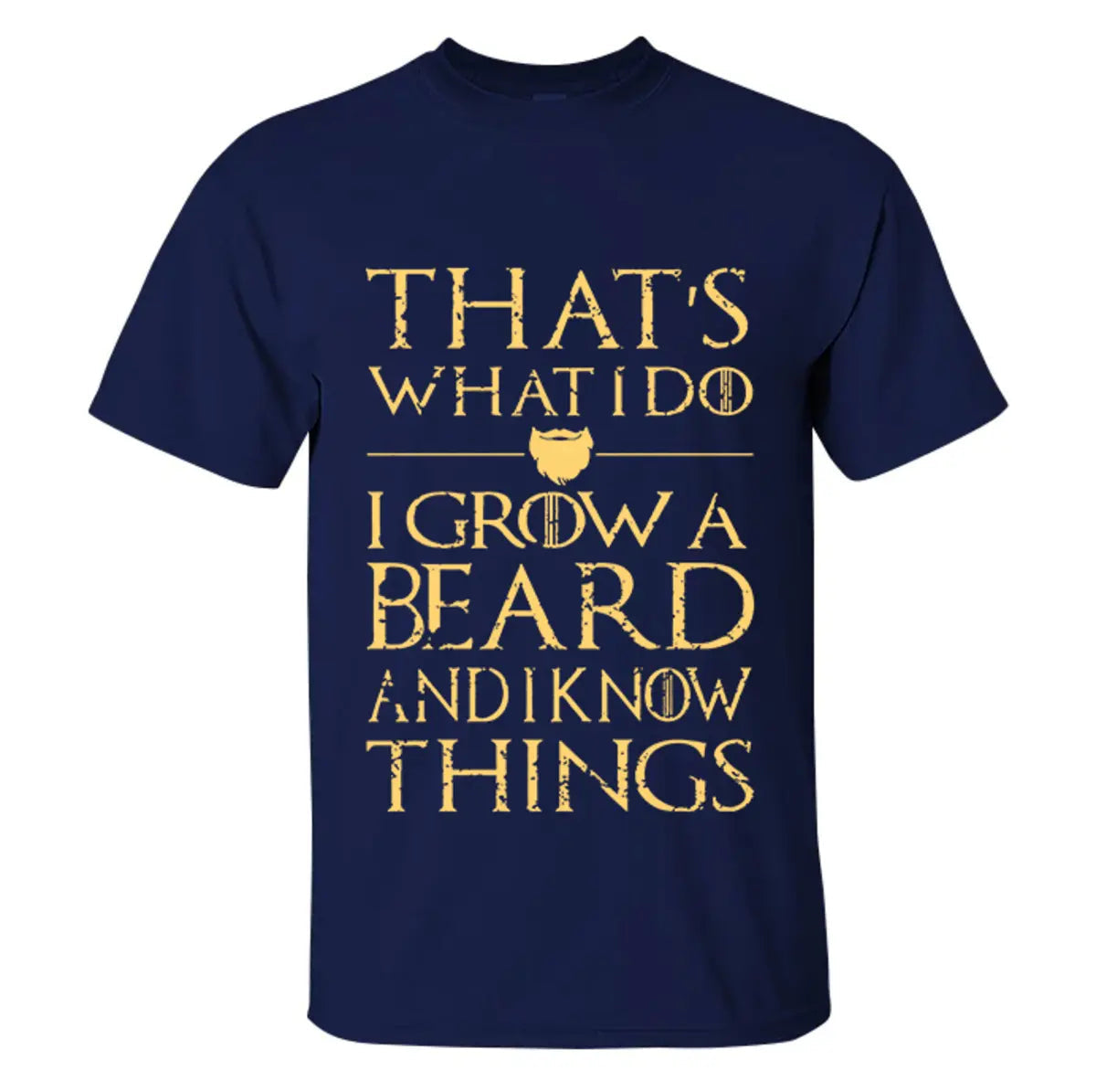 Viking That's What I Do Printed Men's T-shirt Front