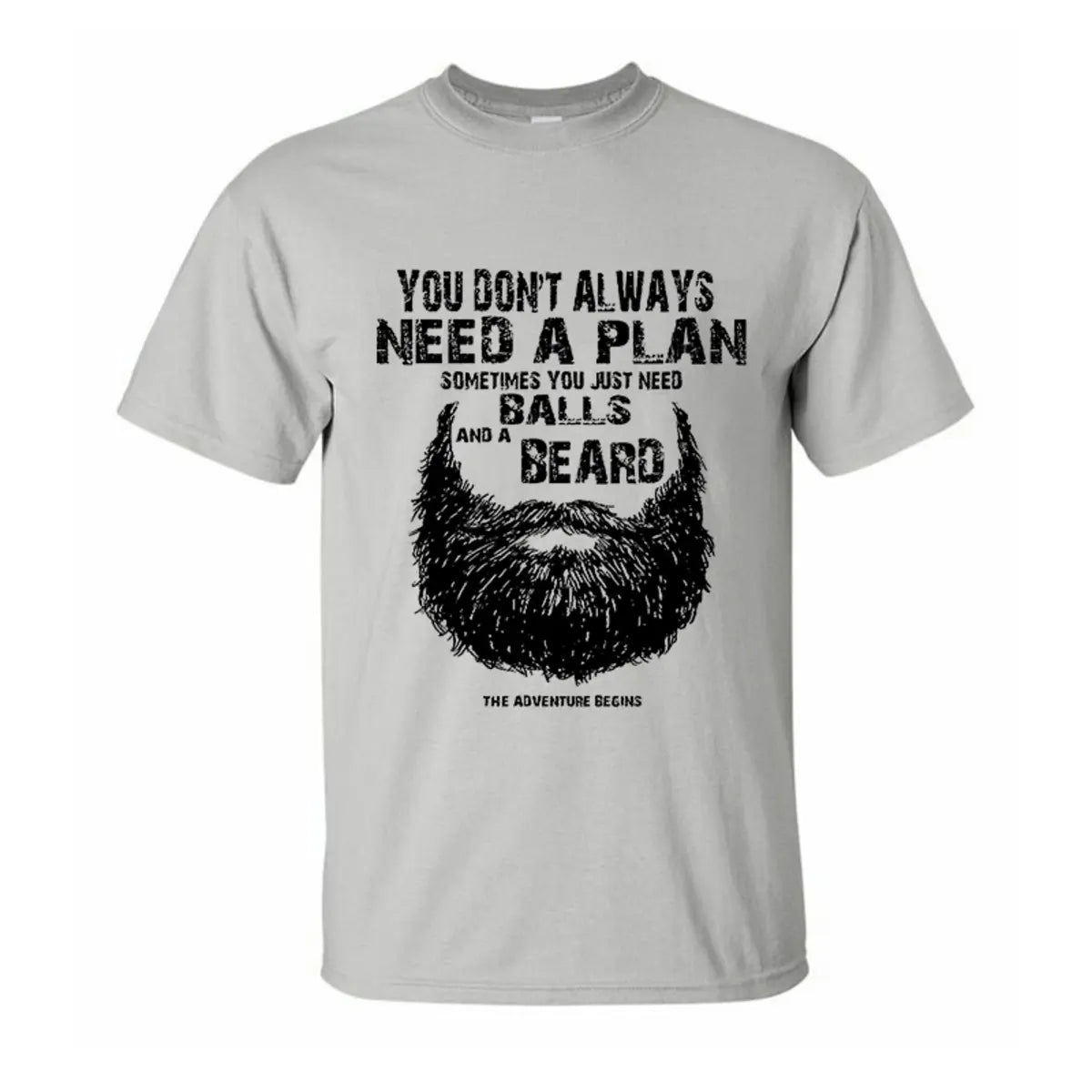 Viking You Don't Always Need A Plan Printed Men's T-shirt