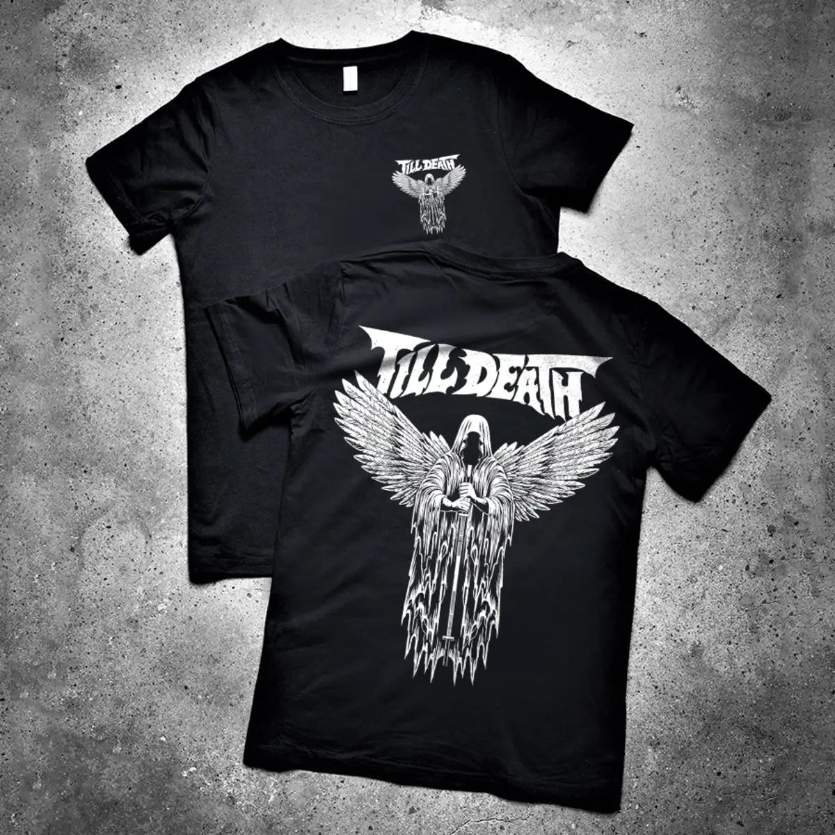 Till Death Printed Men's T-shirt