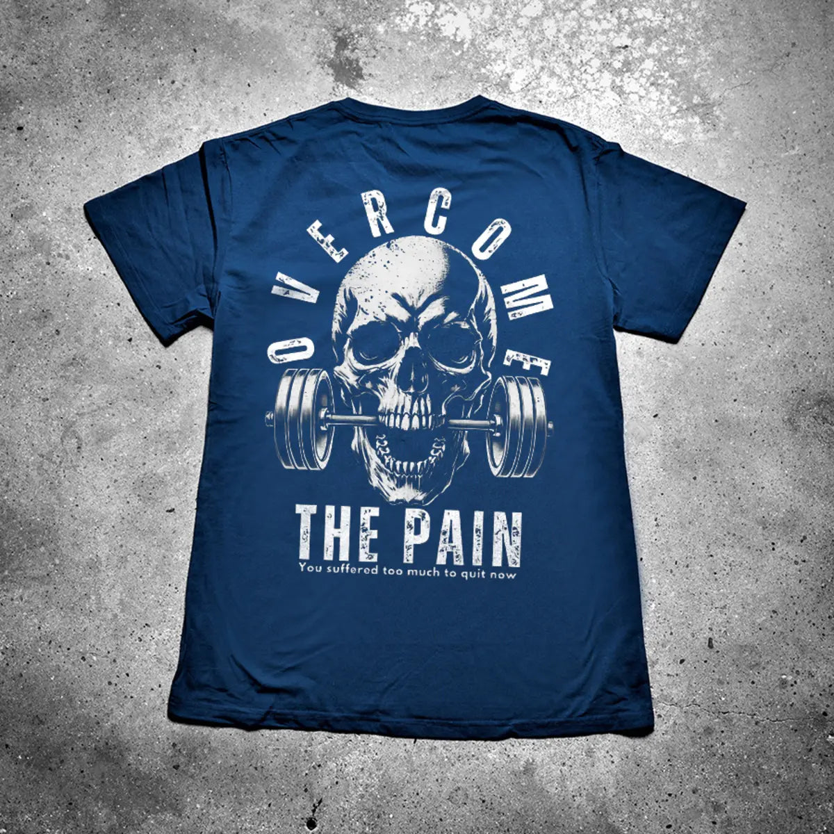 Overcome The Pain Printed Men's T-shirt