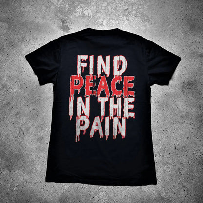 Find Peace In The Pain Printed Men's T-shirt