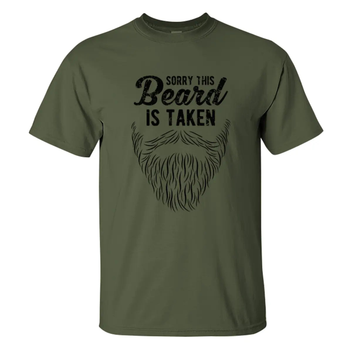 Sorry This Beard Is Taken Printed Men's T-shirt