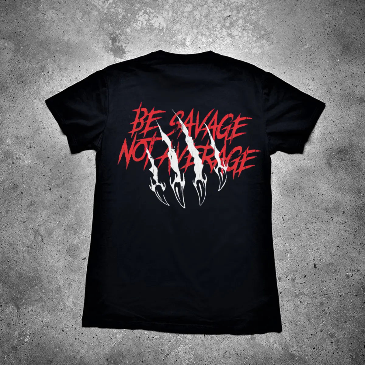 Be Savage Not Average Printed Men's T-shirt