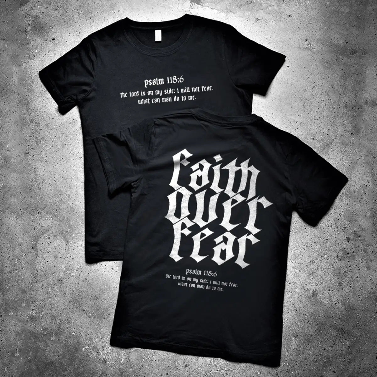 Faith Over Fear Printed Men's T-shirt