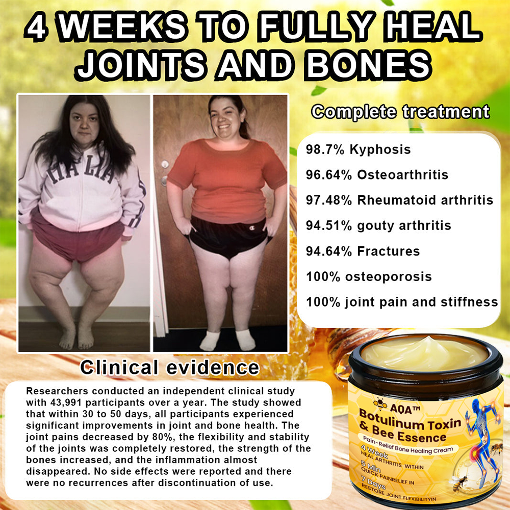 🐝AQA™ Botulinum & Bee Essence Pain-Relief Bone Healing Cream