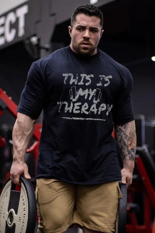 This Is My Therapy Printed Men's T-shirt