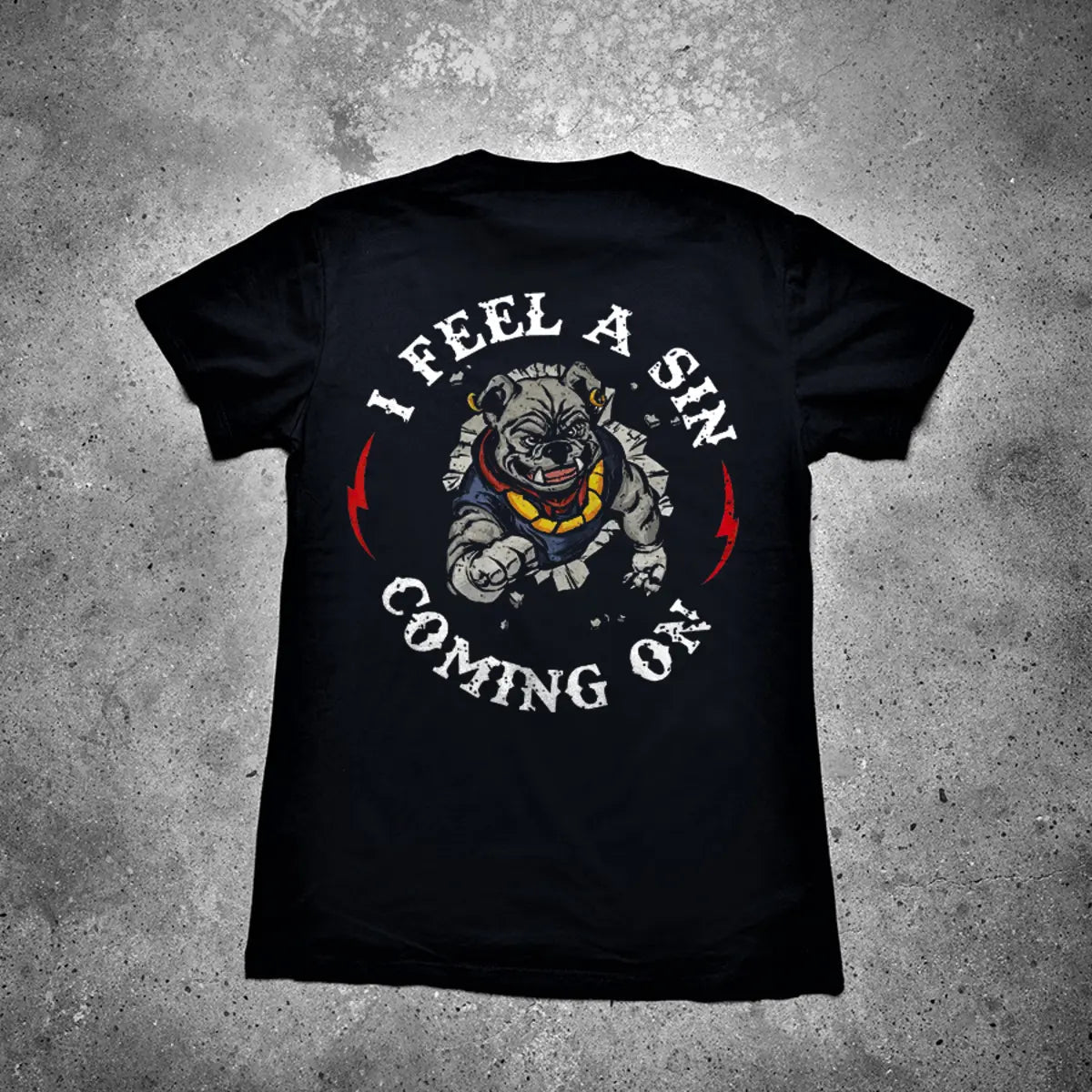 I Feel A Sin Coming On Printed Men's T-shirt