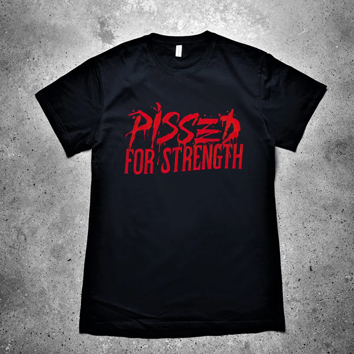 Pissed For Strength Printed Men's T-shirt