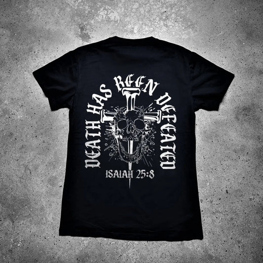 Death Has Been Defeated Printed Men's T-shirt