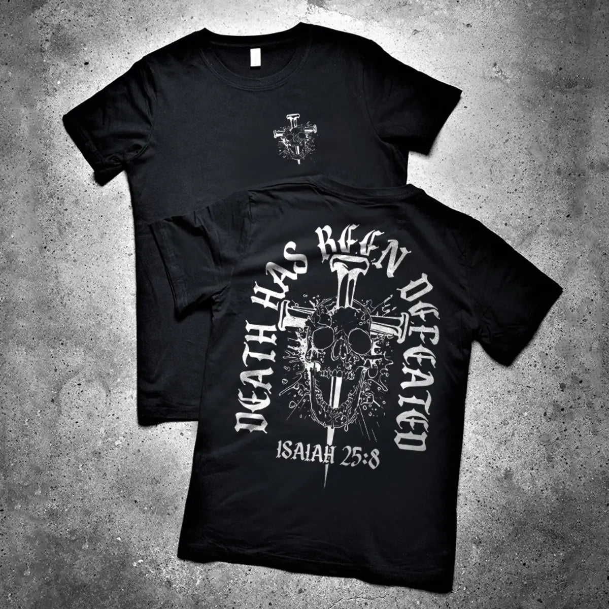 Death Has Been Defeated Printed Men's T-shirt