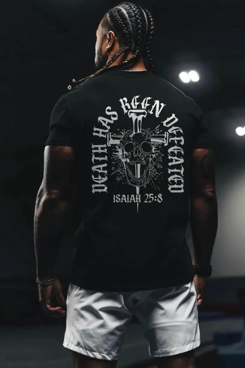 Death Has Been Defeated Printed Men's T-shirt