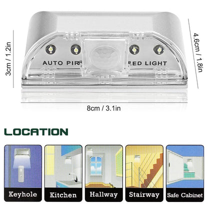 LED Intelligent Keyhole Light Lamp Door Lock Sensor Lamp