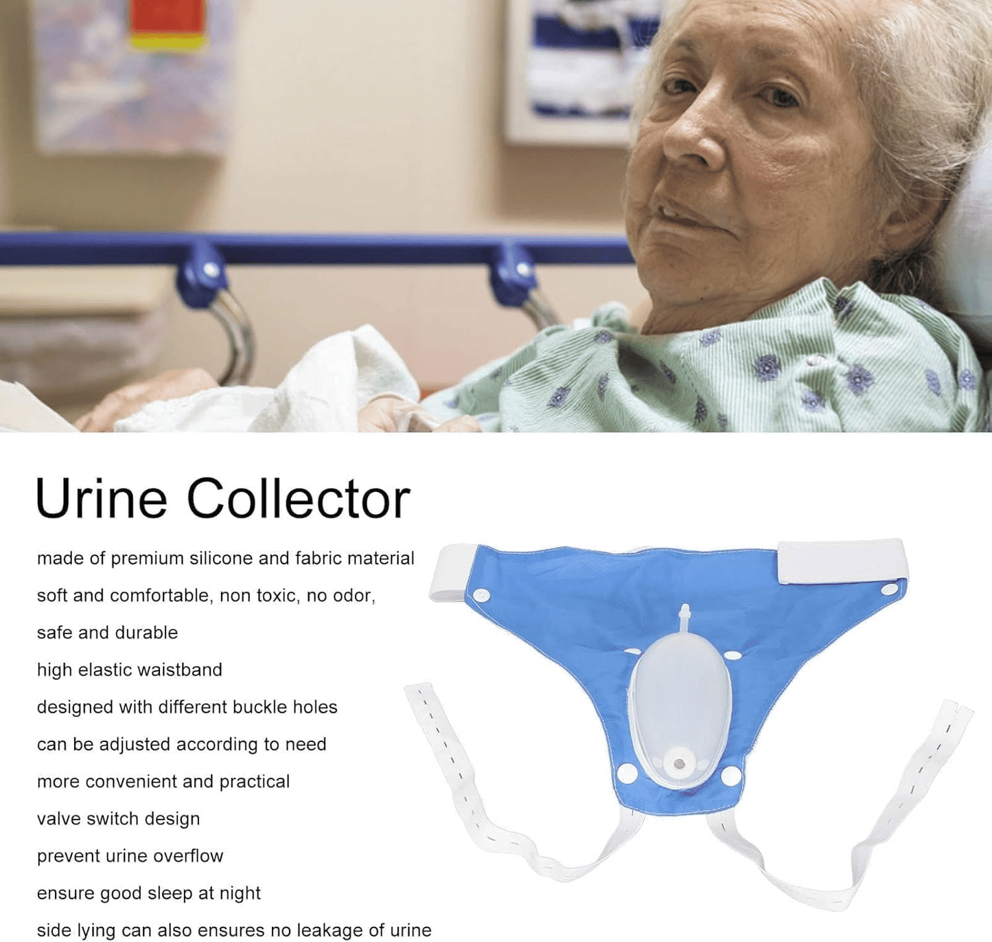 (🌲EARLY CHRISTMAS SALE - 49% OFF) Medical grade portable reusable urine drainage bag