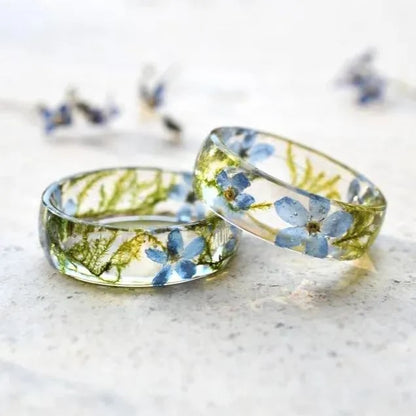 🌸2025 Spring New Sale - Handmade Floral Ring